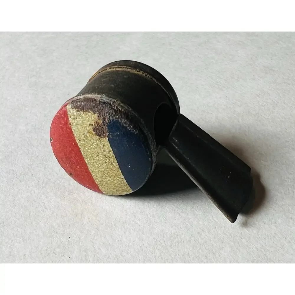 VTG Tin Toys Red/White/Blue Escargot Collectible Water‎ Whistle 1960’s